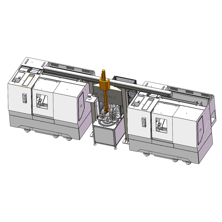 TM45FS-2落地式一拖二桁架機械手